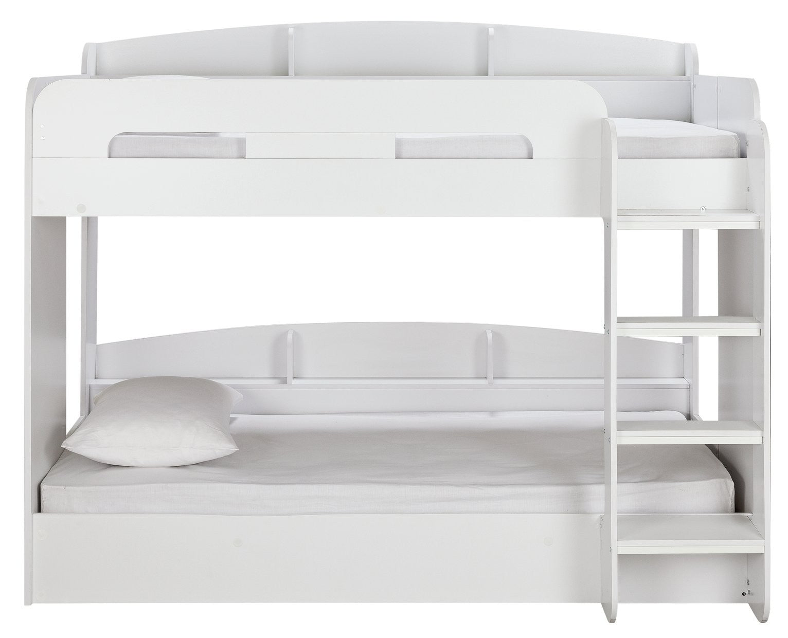 Ultimate Bunk Bed Frame - White | Multi Level Bedroom Setup