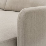Stanley Fabric 3 Seater Sofa Bed - Natural | Sofa Bed's Smart Design