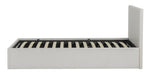 Home Lavendon Single End Lift Ottoman Bed - White | Modern Space-Saving Bed