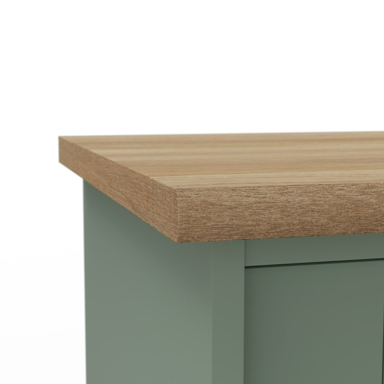 Home Winchester 2 Door TV Unit - Reed Green (B Grade)