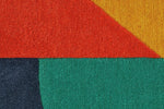Studio Geometric Flatweave Wool Rug - 120x170cm
