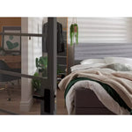 Costa Fabric Double Ottoman Bed Frame - Grey (S)