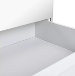 Hallingford 4 Door 3 Drawer Wardrobe- White Gloss (B GRADE)