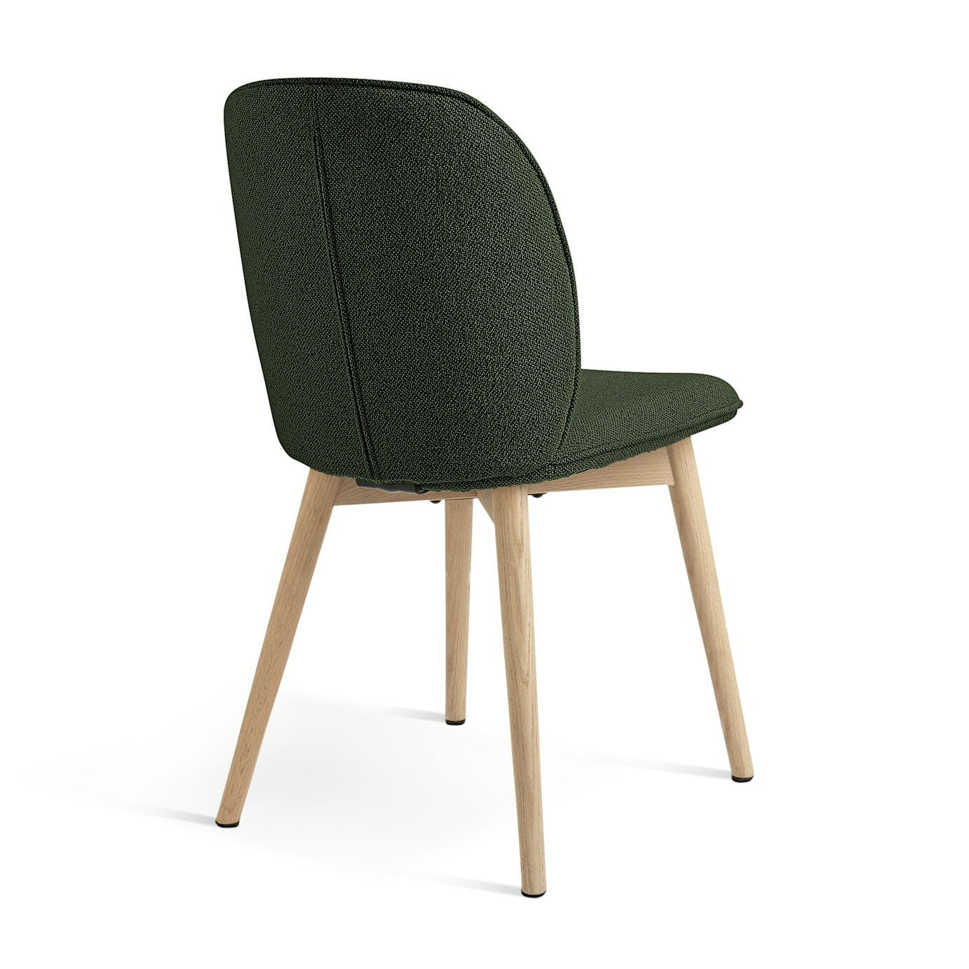 Laurel Pair of Fabric Dining Chairs - Dark Green | Rich Color Accent