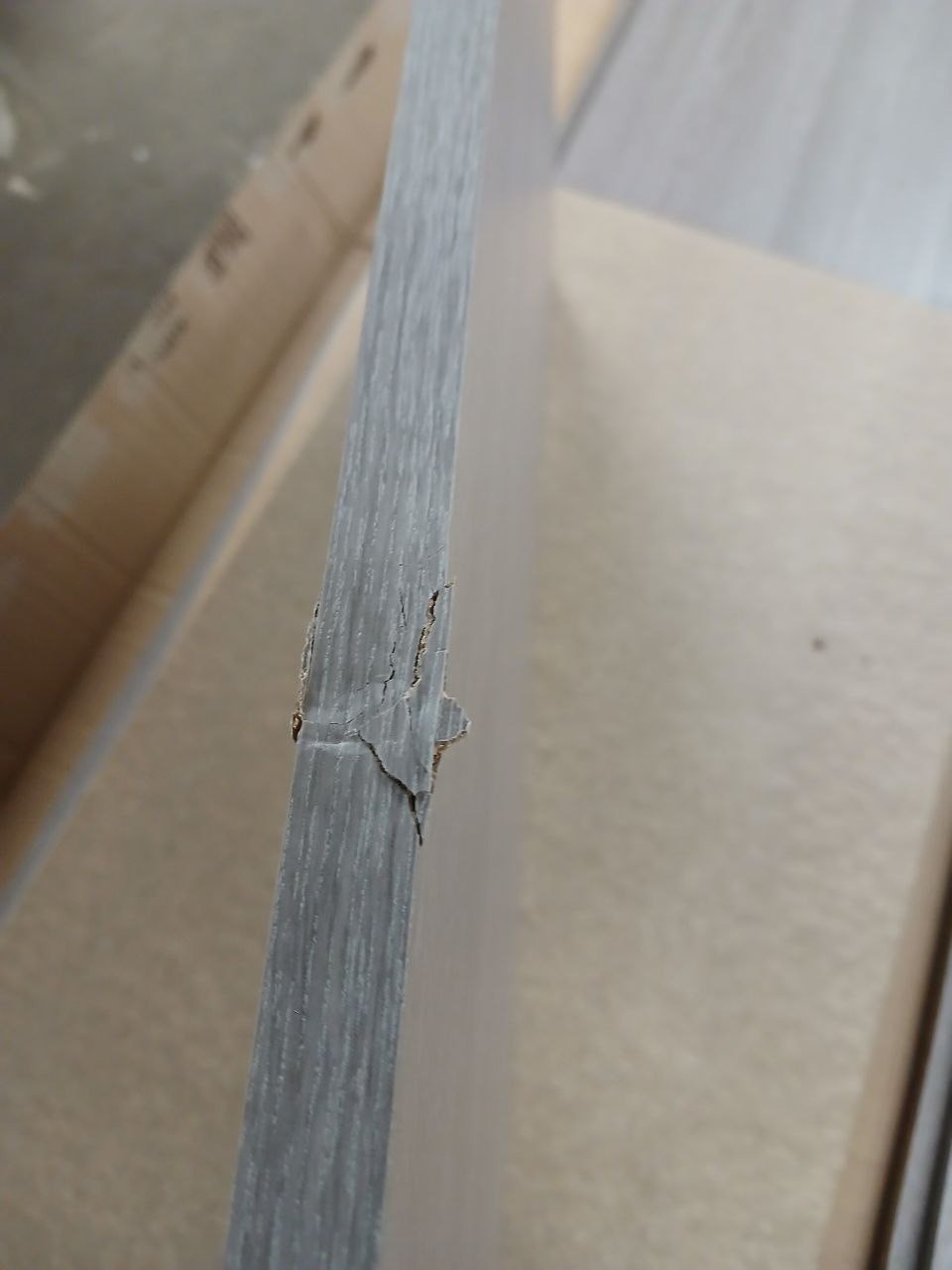 Home Seville 3 Door Wardrobe - Grey Oak Effect ( B Grade 1096)