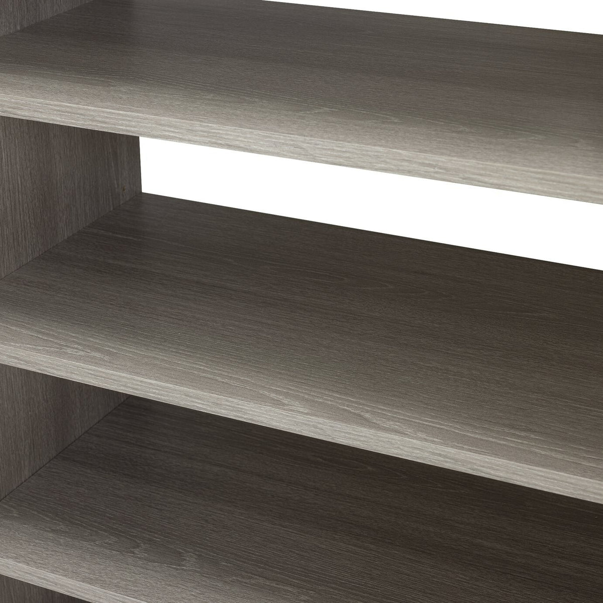 Seville 2 Door Shoe Storage Cabinet - Grey & Oak (B Grade 1023.)