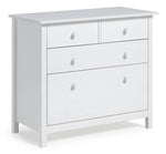 Home Kids Scandinavia 4 Chest of Drawers - White | White Kids Dresser