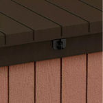Keter Darwin 662L Outdoor Garden Storage Box - Brown