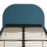 Olivia Small Double Bed Frame - Blue