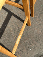 Habitat Faro Pair of Woven Oak Bar Stools - Natural ( S )