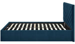 Luca Double End Lift Ottoman Bed - Navy