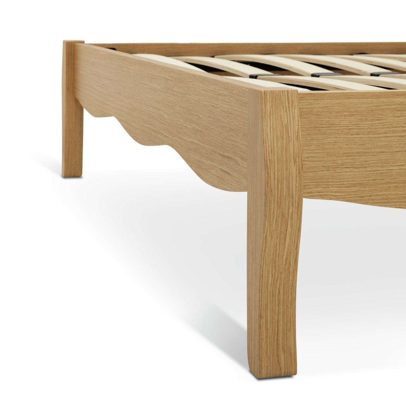 Margot Double Bed Frame - Natural | Natural wood bed