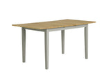Chicago Extending 6 Seater Dining Table - Grey | Wooden Kitchen