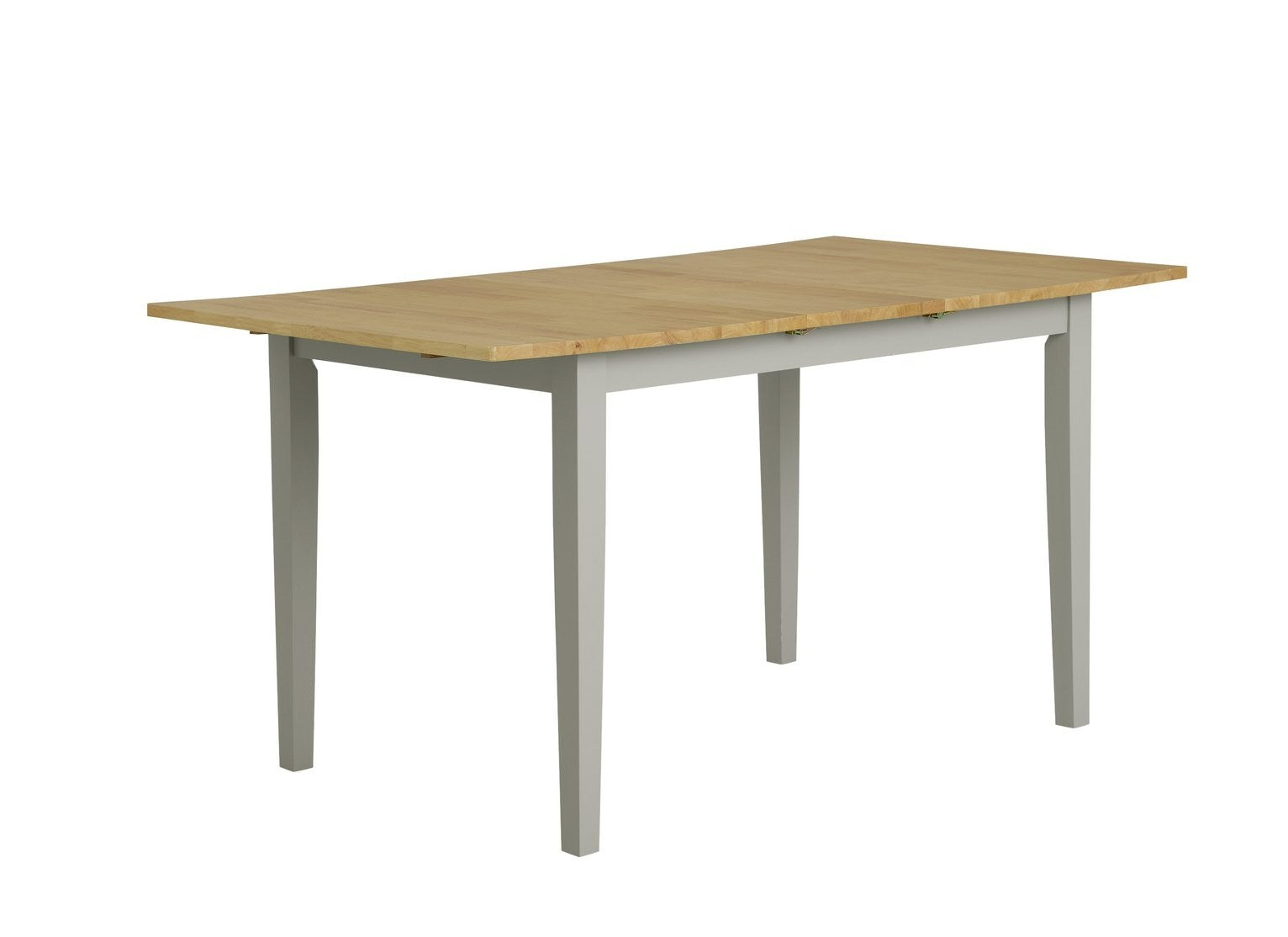 Chicago Extending 6 Seater Dining Table - Grey | Wooden Kitchen