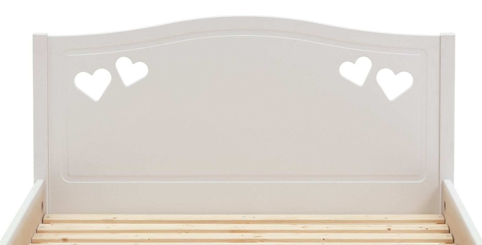 Mia Single Bed With Drawer White | Space Saving Sleep Solution