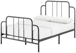 Habitat Jacques Kingsize Metal Bed Frame - Black | Strong Durable Frame Bedroom