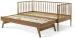 Chiltern Trundle Day Bed - Oak | Multi-functional Guest Setup