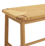Habitat Hanna Oak Bench - Natural