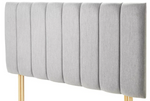 Bircham Small Double Headboard - Light Grey