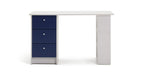Home Kids Malibu 3 Drawers Desk - Blue & White | Kids desk with storage