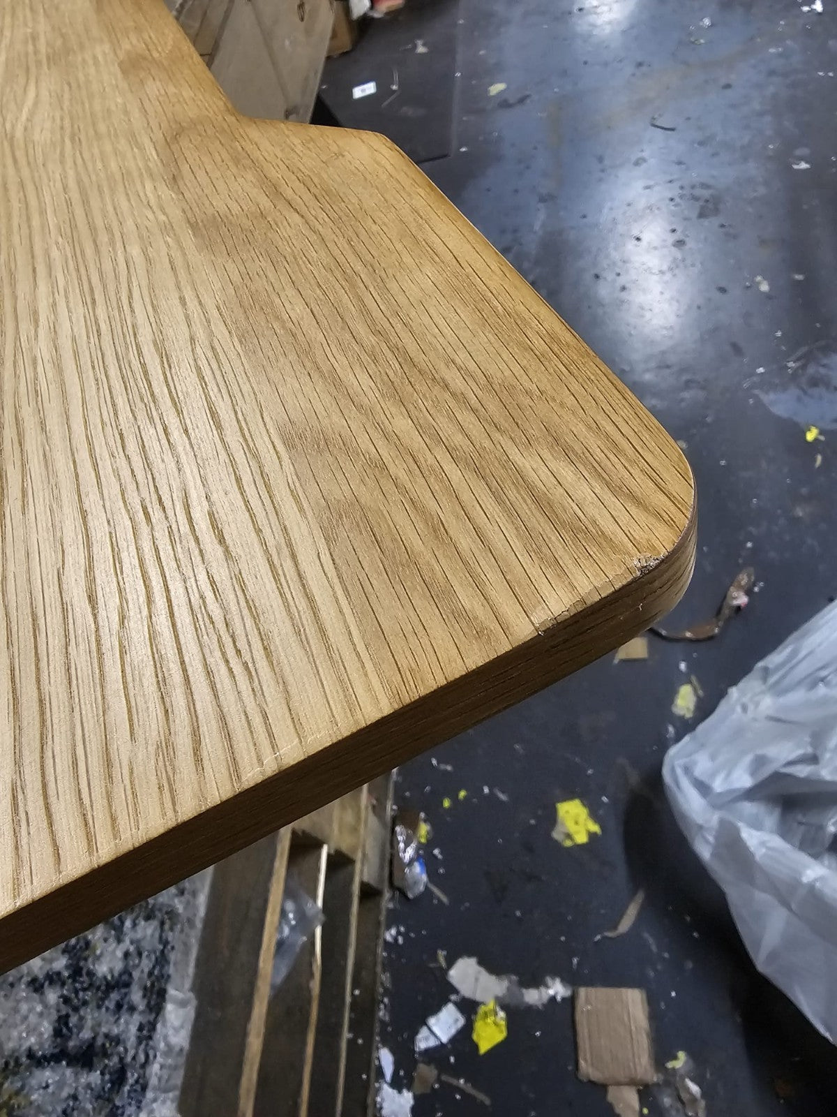 Habitat Axel Desk - Oak (B Grade)