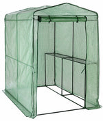 McGregor Large Walk In Greenhouse | Portable Garden Growhouse with Shelves