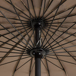Shanghai 2.7m Garden Parasol - Taupe