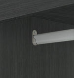 Home Malibu 4 Door 3 Drawer Wardrobe - Black Oak Effect (B Grade)