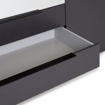 Hallingford 4 Door 3 Drawer Wardrobe - Anthracite | Modern Bedroom Storage