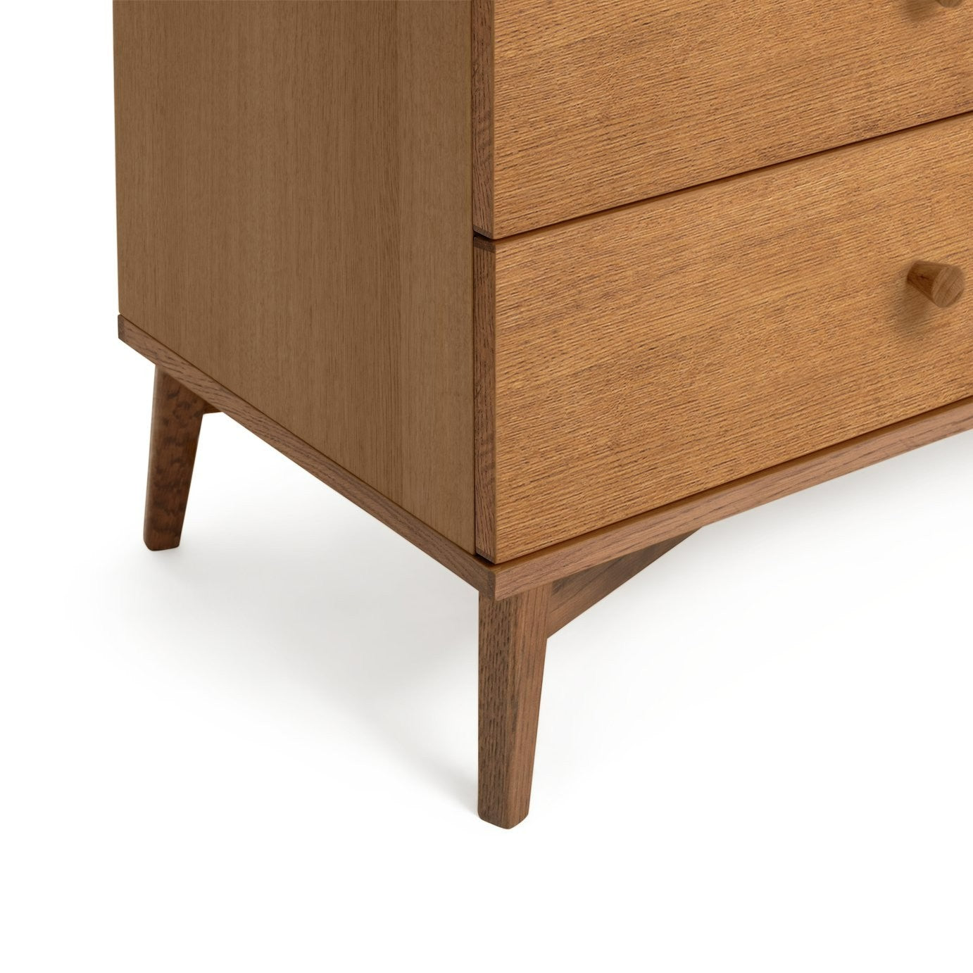 Kirk 6 Drawer Chest - Walnut | Rich Wood Aesthetic