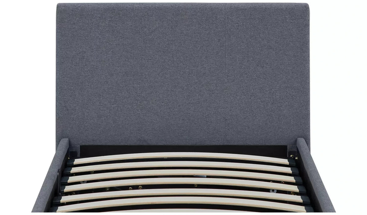 Home Heathdon Single Ottoman Bed Frame - Grey | Practical Lift Access