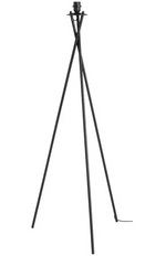 Cortillo Base Only Tripod Floor Lamp Black | Modern Standing Floor Light Home
