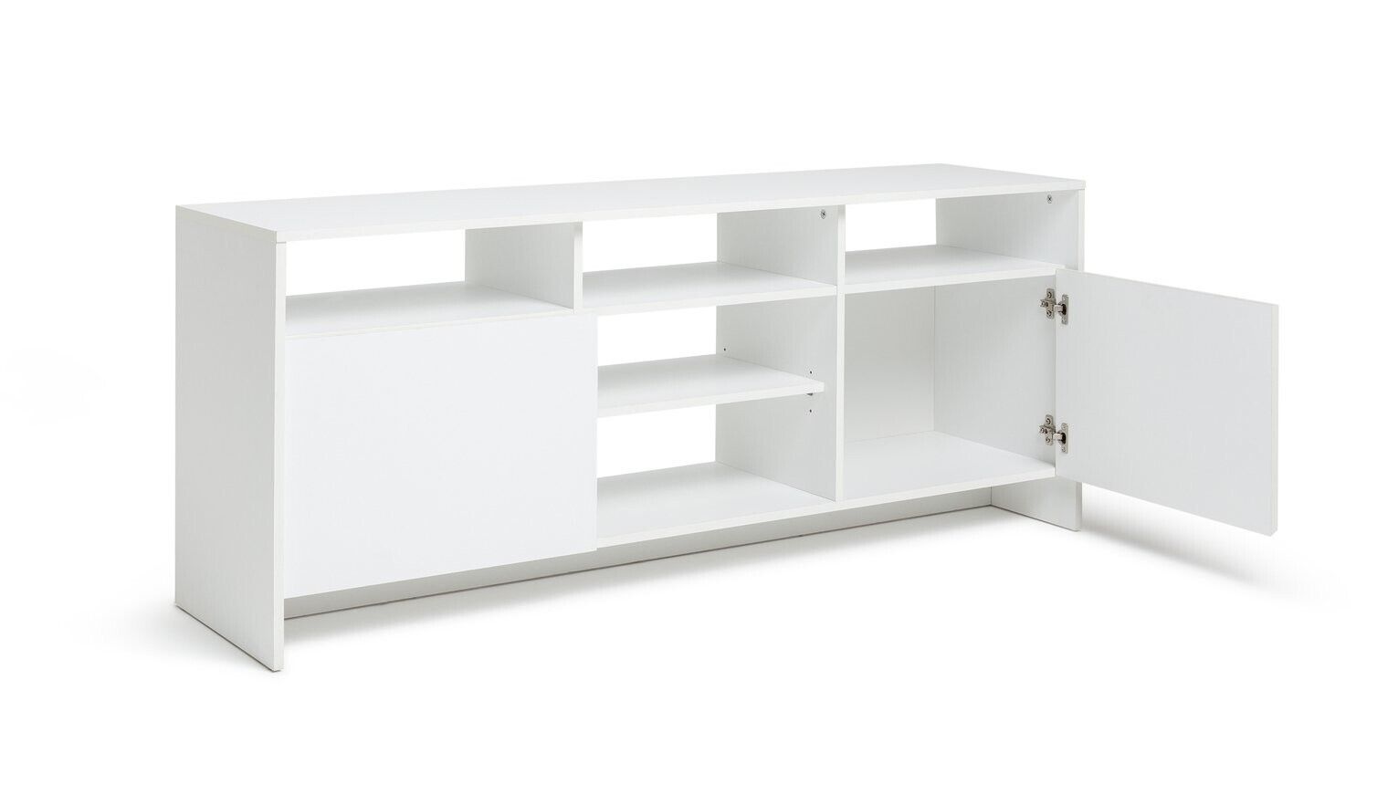 Habitat Turin 2 Door Extra Large TV Unit - White | Living Room Storage TV Stand
