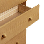 Nordic 4 + 2 Drawer Chest - Pine