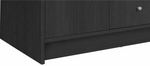Home Malibu 4Dr 3 Drw Mirror Wardrobe-Black Oak Effect ( B Grade )