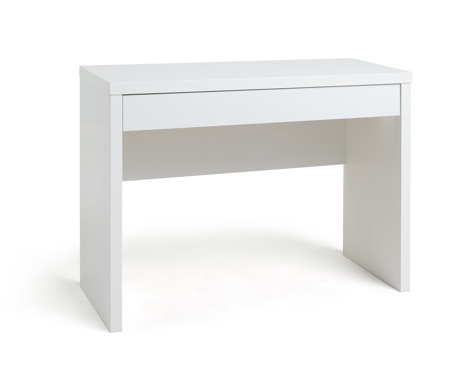 Habitat Jenson Dressing Table Desk - White Gloss ( B Grade 33812 )