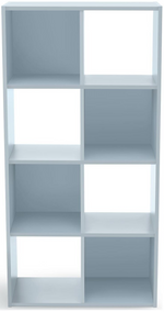 Habitat Home Squares 8 Cube Storage Unit - Grey | Organizer Shelf Living Office