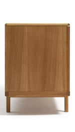 Oiled Slatted Sideboard - Natural (B Grade 1070.)