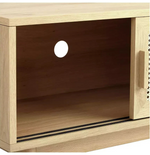 Java 2 Door TV Unit - Oak
