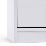 Maine 2 Drawer Bookcase - White ( B Grade 42602-42605 )