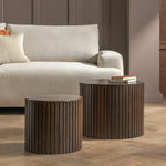Engel Nest of Coffee Table - Walnut | Space-Saving Living Room Furniture