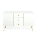 Home Kyler 2 Door 3 Drawer Sideboard - White