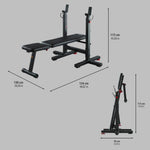 Decathlon 100 Folding Workout Weight Bench