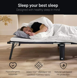 Jay-Be Compact Folding Bed with Mattress Small Double | Foldaway Guest Bed