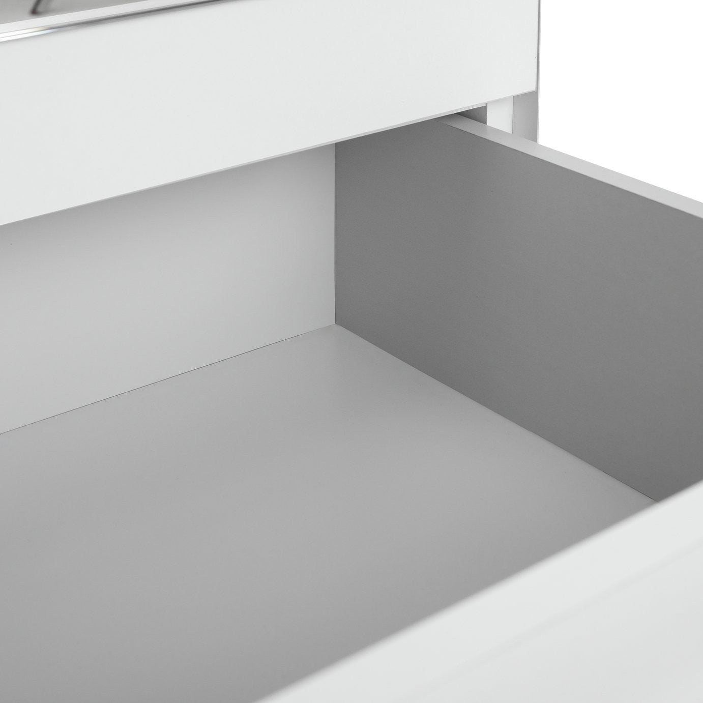 Home Brisbane 3 Door 3 Drawer Wardrobe - White (B Grade)