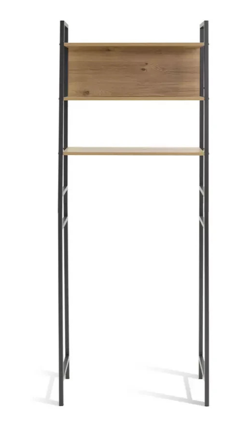 Home Loft Living Over Toilet Storage Unit Oak | Bathroom Storage Cabinet