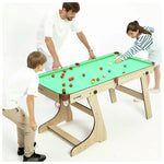 Hy-Pro 6ft Folding Snooker and Pool Table - Oak
