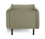 Habitat Bexley Fabric Cuddle Chair in a Box - Olive