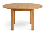 Home Ashwell 4 Seater Oak Dining Table - Natural | Modern Family Dining
