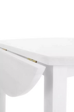 Kendal Round Extend White Dining Table (TABLE ONLY)